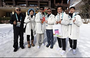 蔡家福訪視冬奧選手張天將　發1千歐元激勵金