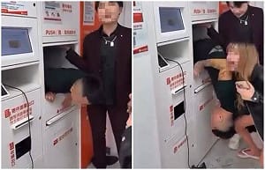 大鬧蝦皮智取店 男鑽寄件櫃當床躺！網怒噴：支持蝦皮提告