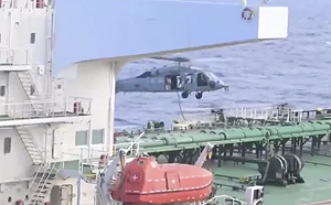 (影) 從加勒比海追到印度洋! 「影子艦隊」油輪落跑 美軍攔截「阿奎拉II號」