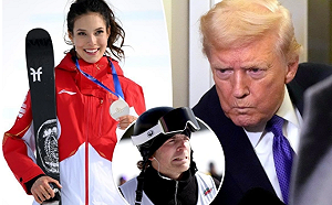 (影) 川普開轟美冬奧選手! 「一到比賽就變中國人」的她也批背離奧運精神