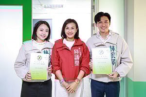 為子弟兵初選登記站台    邱議瑩：議員初選唯一支持林浤澤、林慧欣