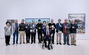 台灣戰後藝文推手黃才郎  《彩虹之後》 個展高美館盛大開展  