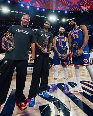 NBA投籃大賽　尼克隊擊敗卡麥隆隊奪冠