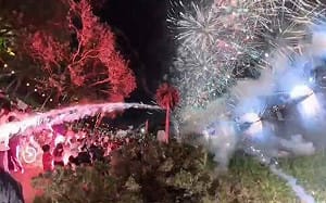 廟會施放煙火驚嚇民眾 高市警依違反「公共危險罪」偵辦