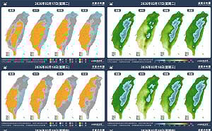 春節天氣懶人包！下午鋒面通過北東轉雨 降雨趨勢一圖看