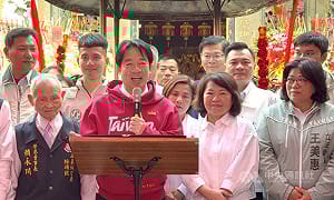 賴總統嘉義參拜　揭示提升國防力量等3大工作