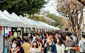 香港年宵在高雄首日登場吸人潮   連嗨3天體驗港式年節氛圍 