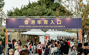 香港年宵在高雄再創盛況   3日5萬人潮擠爆中央公園 