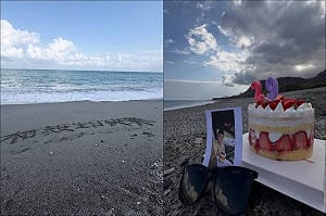 最靠近他的地方過生日…辛柏毅失聯50天　妻守海等奇蹟網淚崩  