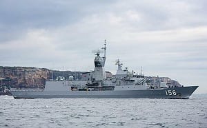 澳洲海軍「土烏巴艦」穿越台灣海峽　國防部：全程掌握周邊動態