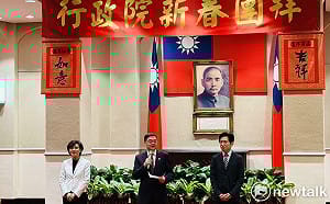 卓揆：盼化解兩院僵局  新年度「不畏艱難、不懼挑戰」