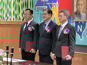 新任廉政署長謝名冠上任 誓言打造廉潔家園