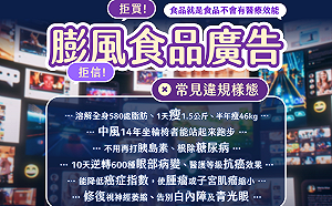 食品廣告誇大不實　高市衛生局1年開罰逾3500萬元  