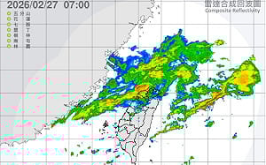 連假首日全台轉濕涼 海拔3500公尺以上高山有降雪機率