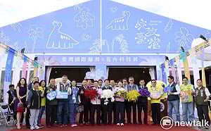 台灣國際蘭展開園　黃偉哲：只要夠強世界就會開路