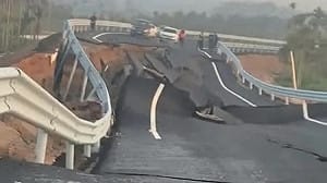 海南省級道路「未用先塌」 瓊海九曲路突坍 中國交通廳稱軟基處理不到位 