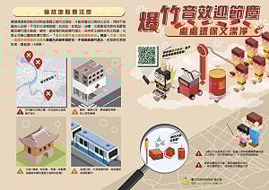 歡慶元宵節燃爆竹 北市消防局籲守安全六守則