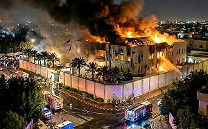 伊朗局勢惡化！美國駐沙烏地首都使館遇襲、荷姆茲海峽被封鎖