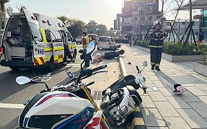 桃園男癲癇發作撞4機車！影片曝光網痛批：癲癇不該有駕照