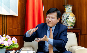 接受日媒專訪 林佳龍：第一島鏈安全架構不應缺少台灣