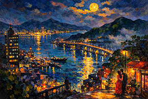 回文詩》夜港都