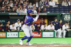 WBC張育成砲轟柳賢振　台灣1比0領先韓國