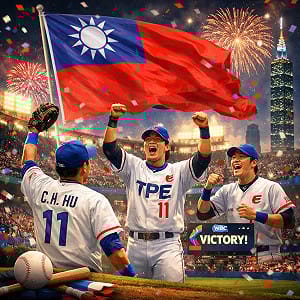 中華贏韓國 棒球魂再次點燃 何昱奇呼籲：用選票決定台灣體育的未來