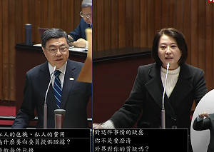 付清包機費合乎行情價  卓榮泰嗆王鴻薇：我公開單據妳怎麼辦？ 