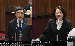 付清包機費合乎行情價  卓榮泰嗆王鴻薇：我公開單據妳怎麼辦？ 