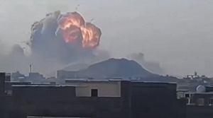 (影) 伊朗升起蕈狀雲! 最大非核爆炸 庫姆地下導彈庫遭美GBU重型炸彈攻擊