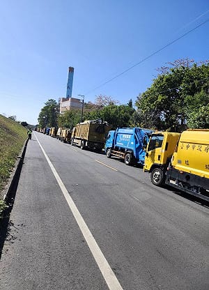 (影)后里焚化爐垃圾車又塞爆！謝志忠：瘟豬都過半年 垃圾廚餘仍未見解方