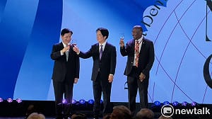 笑稱林佳龍「為國增重」！賴清德：面對威權擴張盼朝野團結合作