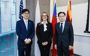 半導體布局串聯台美日城市聯盟    陳其邁率團對話亞利桑那產官學界                             