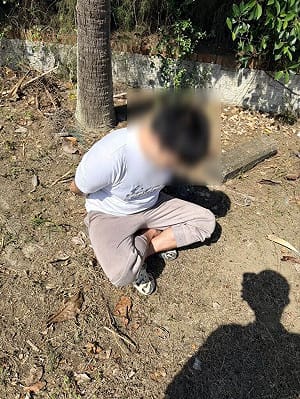 竹南偷倒廢棄物被發現 男棄車逃逸又返現場取物遭逮