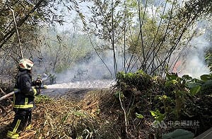 嘉市翁疑竹林整地火警嗆傷倒地　全身灼傷送醫不治