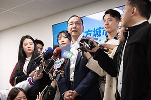 朱立倫：卓榮泰去日本是外交突破、就大方承認是公務行程代表國家