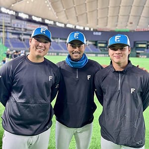 林家正加盟火腿期待台灣投捕搭檔　發揮溝通優勢