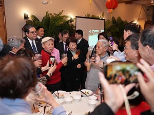 盧秀燕拜會波士頓市長吳弭　僑宴演說談台中願景