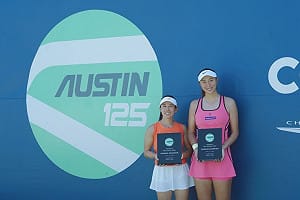 WTA奧斯汀女網賽　詹皓晴攜日本搭檔摘本季首冠