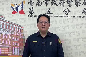 台南男子疑感情糾紛　涉持刀刺死男性友人被逮