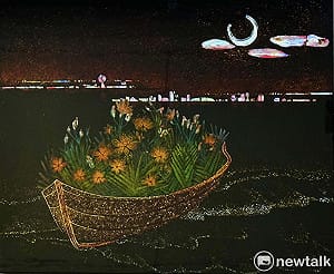 麥克道夫畫廊台南藝博策畫跨國聯展  漆畫家葉曉陵台南娘家展出精彩作品