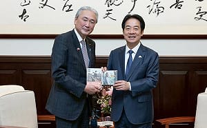 古屋圭司指日本會維護台海和平 賴清德盼兩國互訪人數超過1千萬 