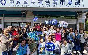 歐政豪搶頭香完成國民黨議員參選登記 成南市首位完成黨內登記參選人