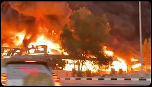 認知作戰！舊影片當新消息  網傳「阿聯酋基礎設施全面崩潰」假的