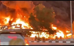 認知作戰！舊影片當新消息  網傳「阿聯酋基礎設施全面崩潰」假的