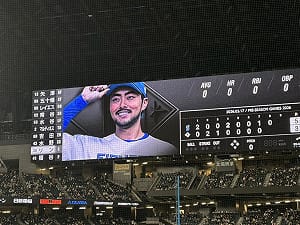 林家正日職熱身賽亮相　接替蹲捕2打數安打未開張