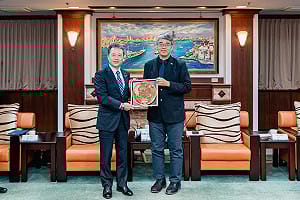 10年友好情誼再深化   日本三重縣知事訪高拓展多元合作  