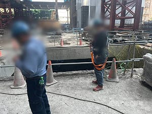 北市南港工地高空作業鋼索斷　工人19樓墜至B5身亡