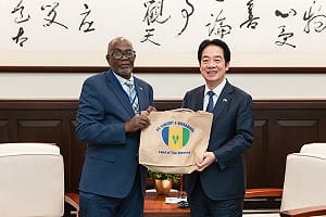 台灣聖文森建交45週年 賴清德：期盼與新政府拓展兩國邦誼 