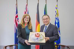 侯友宜出訪澳洲會晤布里斯本議長　受邀參與2027亞太城市高峰會